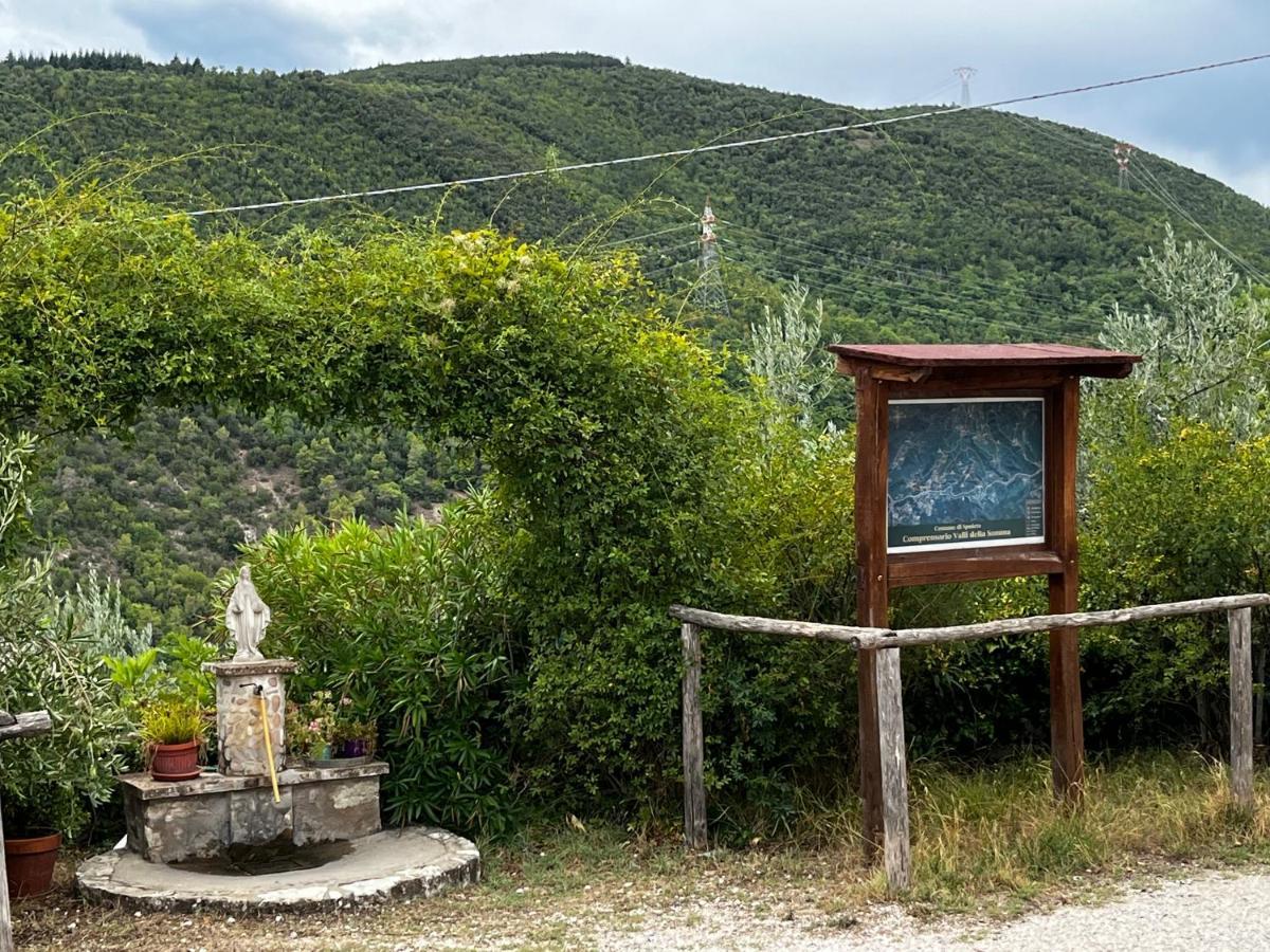 Appartamento A Valle San Martino Di Spoleto Exterior foto