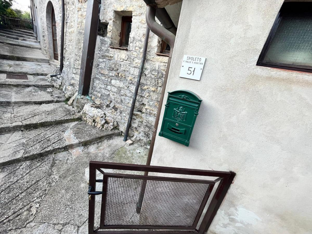 Appartamento A Valle San Martino Di Spoleto Exterior foto