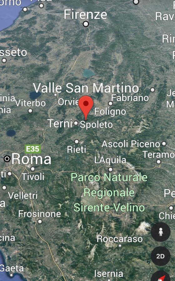 Appartamento A Valle San Martino Di Spoleto Exterior foto
